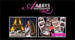 Desktop Screenshot of abbysphotography.com